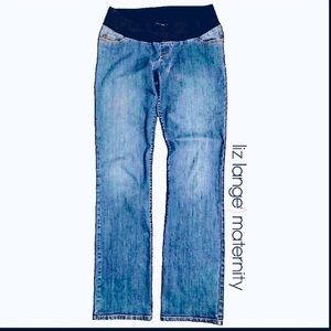 MATERNITY JEANS SOFT    LIZ LANGE STRETCHY WAIST